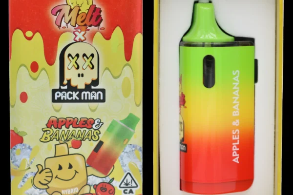 Melt Pack Man Apples and Bananas Charging Battery