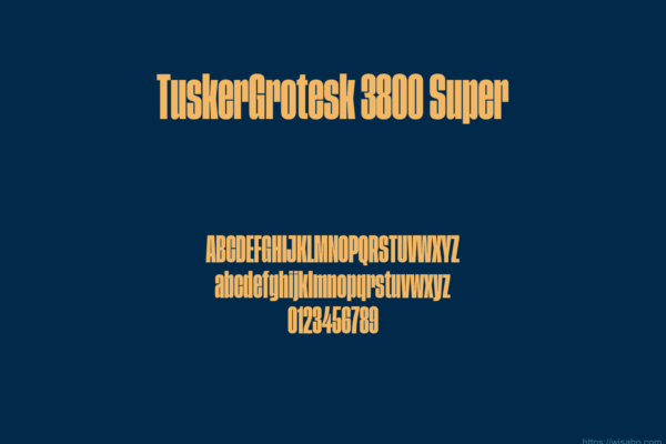 Tusker Grotesk 3800 Super Free Font: The Ultimate Guide